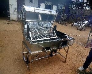 Nyama Choma Jiko With Stainless Stand