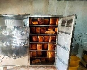 Rat Proof/Crust free-Bread Trolley/Bread D Storage Cupboard