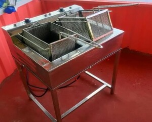 Twin fryer-From 10ltrs Chips